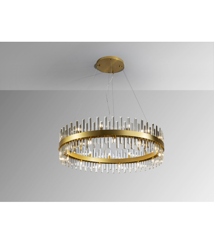 Grace Pendant Ceiling Light Gold 26xG9 400lm-4