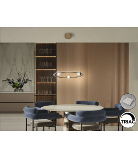 Tirsa Pendant Ceiling Light Bronze LED 3000K-2