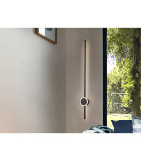 Online Integrated LED Wall Lamp Black 2 Light 3000K-1