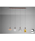 Scarlett Bar Pendant Ceiling 4 Light Multi Colour LED 3000K-3