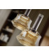 Scarlett Slim Pendant Ceiling Light Amber LED 3000K-4