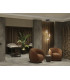 Corina Cluster Pendant Ceiling 3 Light Black Copper LED 3000K-2
