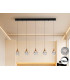 Corina Bar Pendant Ceiling 5 Light Black Copper LED 3000K-1