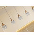 Corina Bar Pendant Ceiling 5 Light Black Copper LED 3000K-3