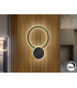 Omnio Integrated LED Wall Lamp Black 3000K-1