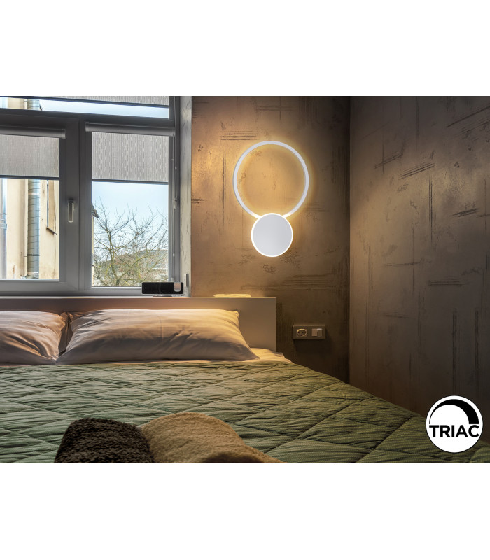 Omnio Integrated LED Wall Lamp White 3000K-2