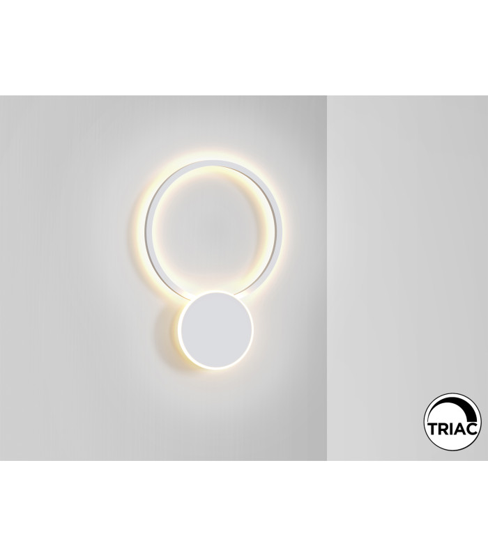 Omnio Integrated LED Wall Lamp White 3000K-3