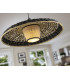 Fiji Dome Pendant Ceiling Light Black xE27 900lm-2