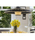 Fiji Dome Pendant Ceiling Light Black xE27 900lm-6