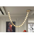 Zaria II 21 Light Pendant Ceiling Light Bronze Amber LED 3000K Dimmable-1