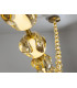 Zaria II 21 Light Pendant Ceiling Light Bronze Amber LED 3000K Dimmable-5