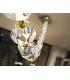 Zaria II 21 Light Pendant Ceiling Light Gold Clear LED 3000K Dimmable-3