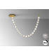 Zaria II 21 Light Pendant Ceiling Light Gold Clear LED 3000K Dimmable-5
