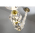 Zaria II 29 Light Pendant Ceiling Light Gold Clear LED 3000K Dimmable-3