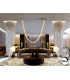 Zaria II 29 Light Pendant Ceiling Light Bronze Amber LED 3000K Dimmable-2