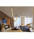 Zaria II 29 Light Pendant Ceiling Light Bronze Amber LED 3000K Dimmable-3