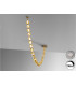 Zaria II 29 Light Pendant Ceiling Light Bronze Amber LED 3000K Dimmable-7