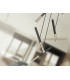 Edna Cluster Pendant Ceiling 5 Light Black Gold LED 3000K-3