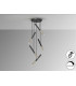 Edna Cluster Pendant Ceiling 5 Light Black Gold LED 3000K Dimmable-2