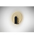 Auris Integrated LED Wall Lamp Black 3000K-4