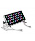 LED 36 Light Outdoor Wall Washer Light Aluminium IP65 - 1