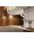 Siloe Integrated LED Wall Lamp Black 3000K-2