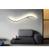 Siloe Integrated LED Wall Lamp Black 3000K-5