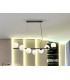 Inoa Bar Pendant Ceiling Light Black Opal 7xG9 400lm-1