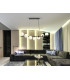 Inoa Bar Pendant Ceiling Light Black Opal 7xG9 400lm-2