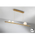 Mila Bar Pendant Ceiling Light Gold LED 3000K-3