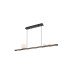 Mila Bar Pendant Ceiling Light Black LED 3000K-5