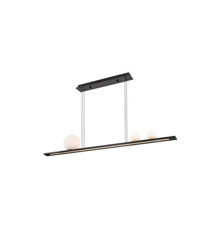 Mila Bar Pendant Ceiling Light Black LED 3000K-5