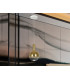 Matices Slim Pendant Ceiling Light White Gold LED 3000K-1