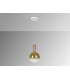 Matices Slim Pendant Ceiling Light White Gold LED 3000K-3