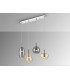 Nara Bar Pendant Ceiling 4 Light Chrome LED 3000K-3