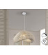 Sabah Wire Frame Pendant Ceiling Light White xE27 870lm-1