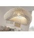 Sabah Wire Frame Pendant Ceiling Light White xE27 870lm-3