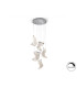 Velos Cluster Pendant Ceiling 5 Light Chrome LED 3000K-6