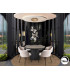 Velos Cluster Pendant Ceiling 5 Light Rose Gold LED 3000K-2