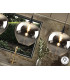 Opaz Dome Pendant Ceiling Light Black Smoke 1xE27-2