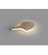 Serea Small Integrated LED Wall Lamp Gold 3000K-3
