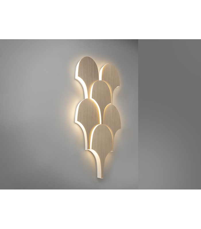 Serea Small Integrated LED Wall Lamp Gold 3000K-4