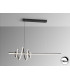 Tornado Bar Pendant Ceiling Light Black LED 3000K-4