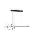 Tornado Bar Pendant Ceiling Light Black LED 3000K-6