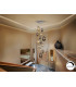 Ovila Cluster Pendant Ceiling Light Smoke Cognac 13xE27-2
