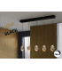 Rocío Bar Pendant Ceiling 5 Light Black Gold LED 3000K