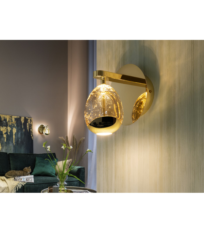 Rocío Integrated LED Wall Lamp Gold 3000K-1