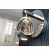 Rocío Integrated LED Wall Lamp Chrome 3000K-2