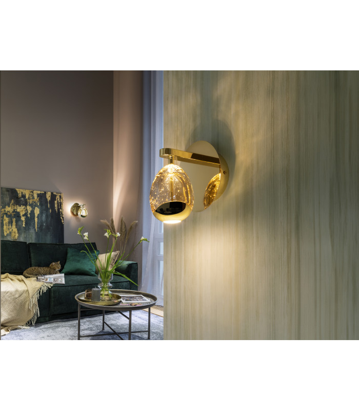 Rocío Integrated LED Wall Lamp Gold 3000K-3
