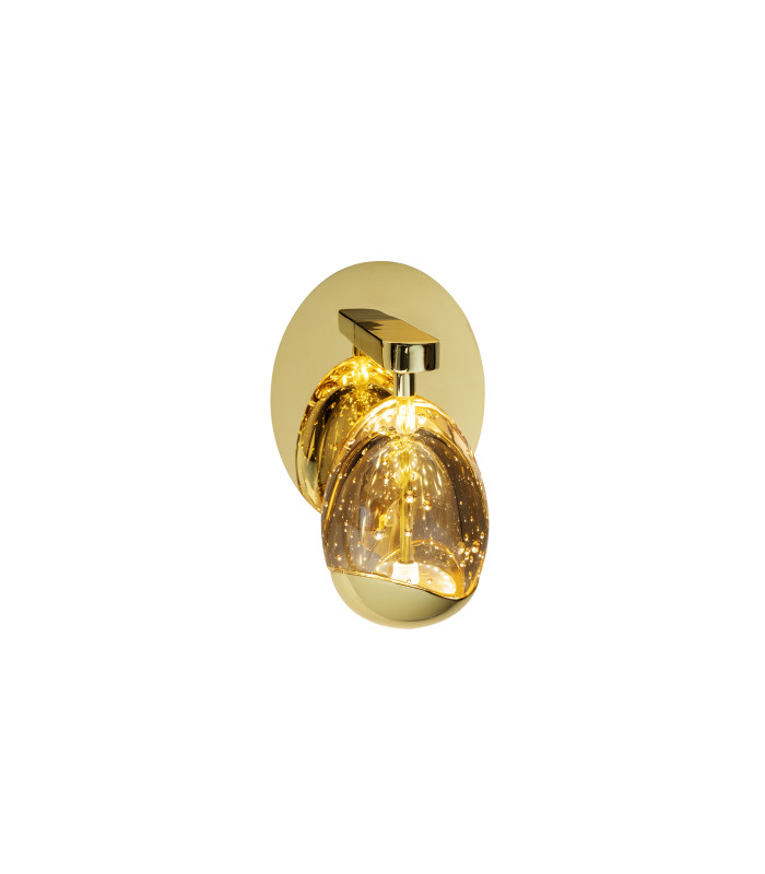 Rocío Integrated LED Wall Lamp Gold 3000K-5